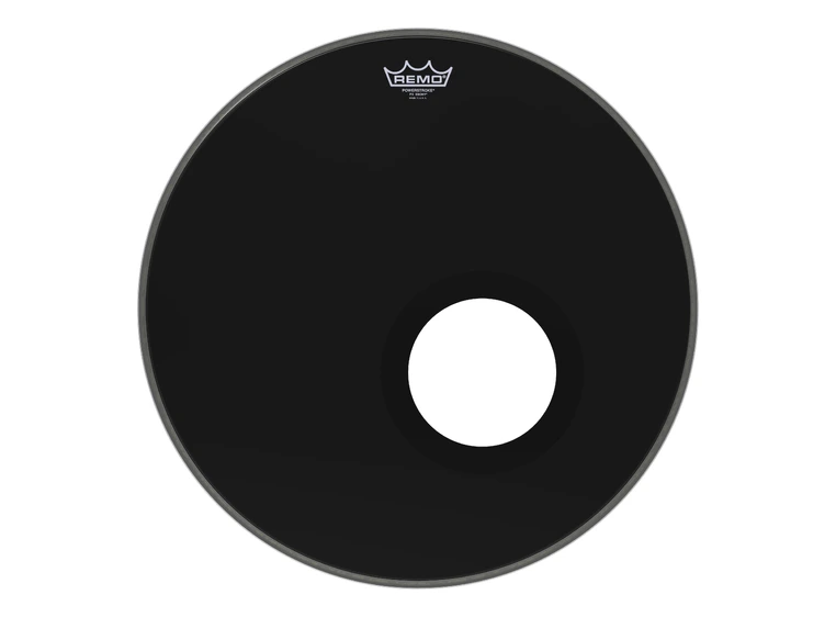 Remo P3-1020-ES-DM Powerstroke Ebony Frontsk. m/ 5 Hull 20 